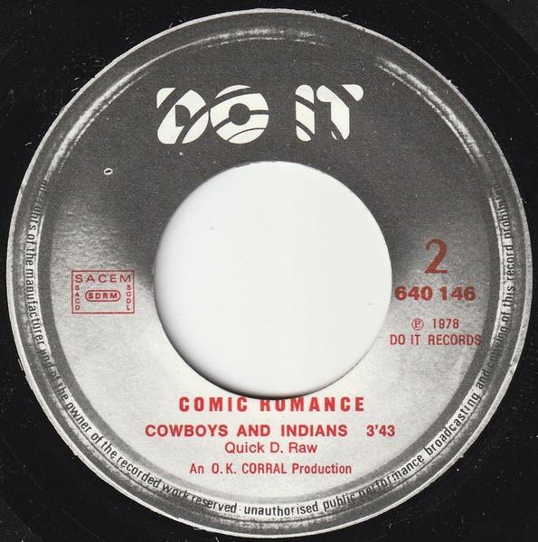 Comic Romance - Cry Myself To Sleep - 7 Inch