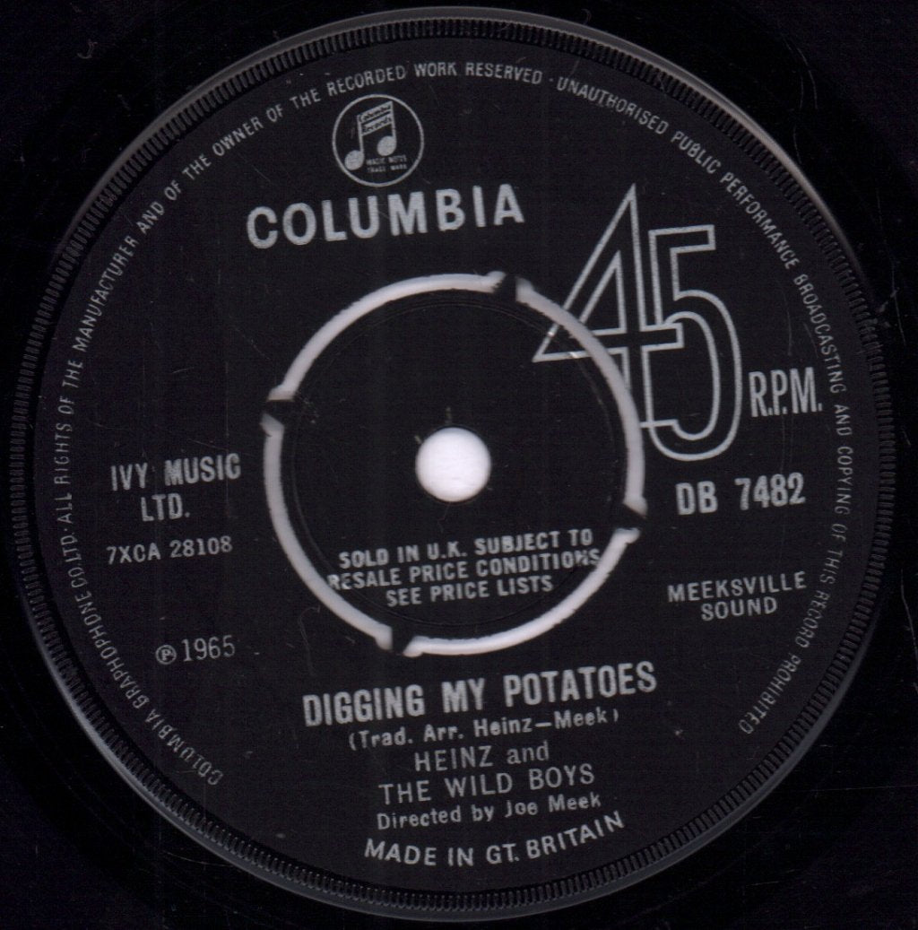 Heinz And The Wild Boys - Digging My Potatoes - 7 Inch