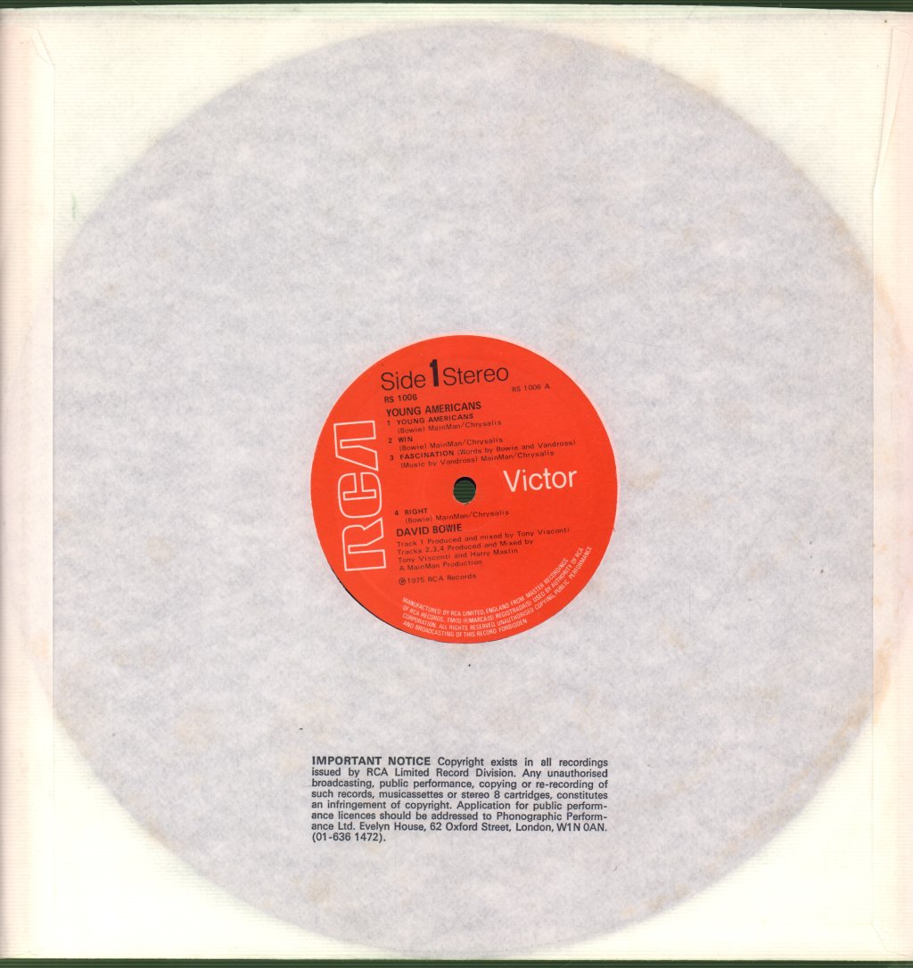 David Bowie - Young Americans - Lp