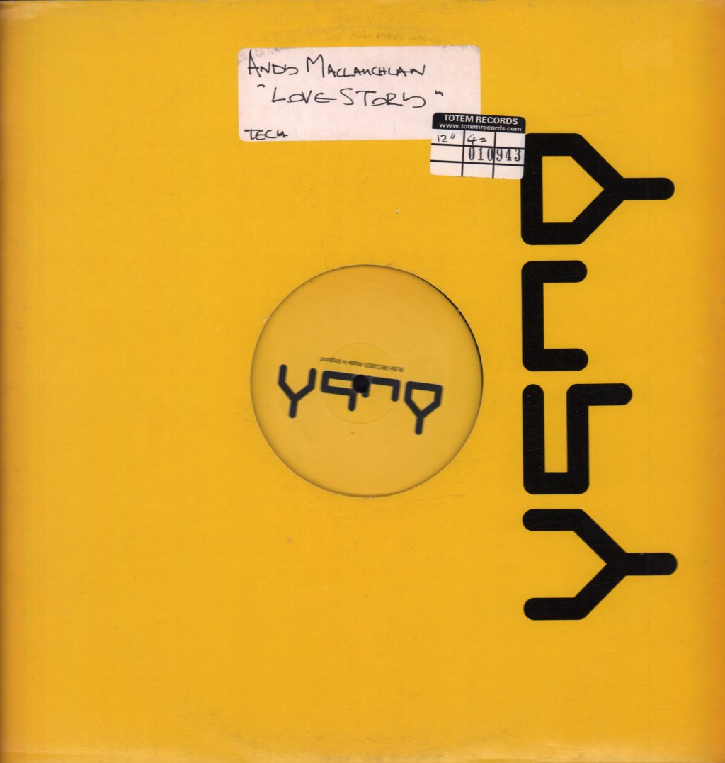 Andrew McLauchlan - Love Story - 12 Inch