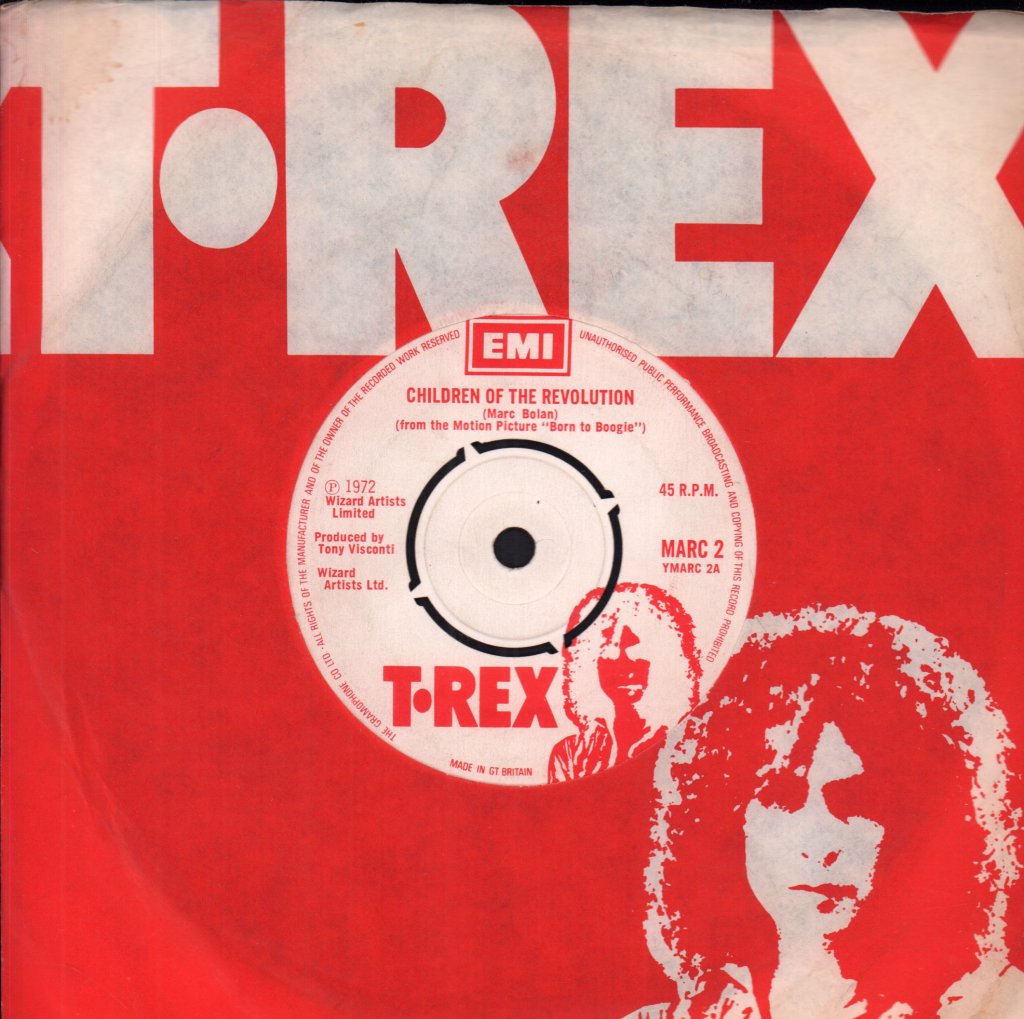 T Rex - Children Of The Revolution - 7 Inch