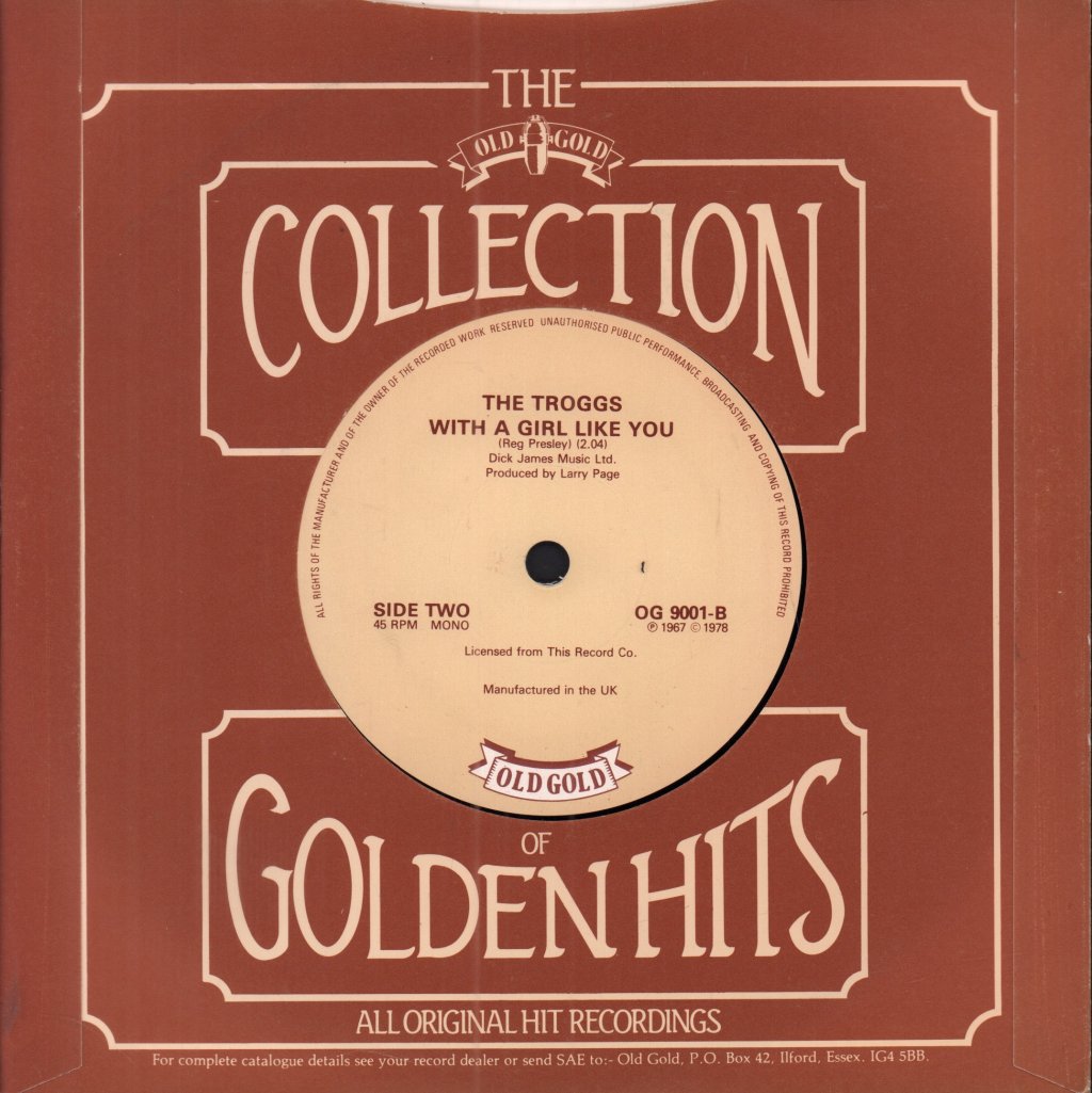 Troggs - Wild Thing - 7 Inch