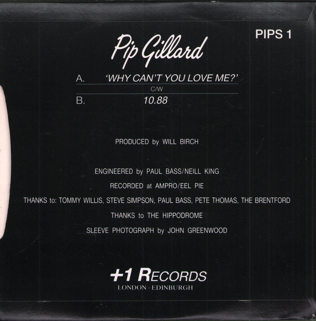 Pip Gillard - Why Can't You Love Me - 7 Inch