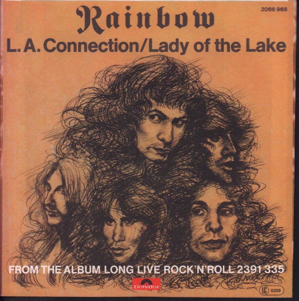 Rainbow (Rock/Metal Group) - L.a. Connection - 7 Inch