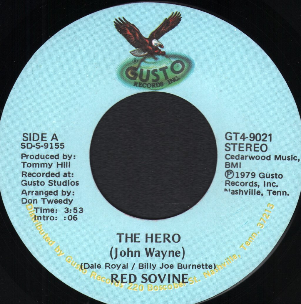 Red Sovine - Hero - 7 Inch