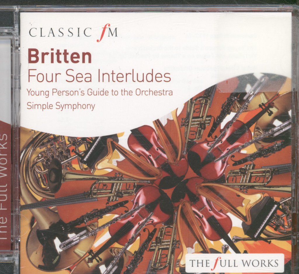 Benjamin Britten - Four Sea Interludes / Young Person's Guide To The Orchestra / Simple Symphony - Cd