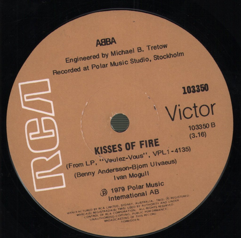 ABBA - Does Your Mother Know - 7 Inch