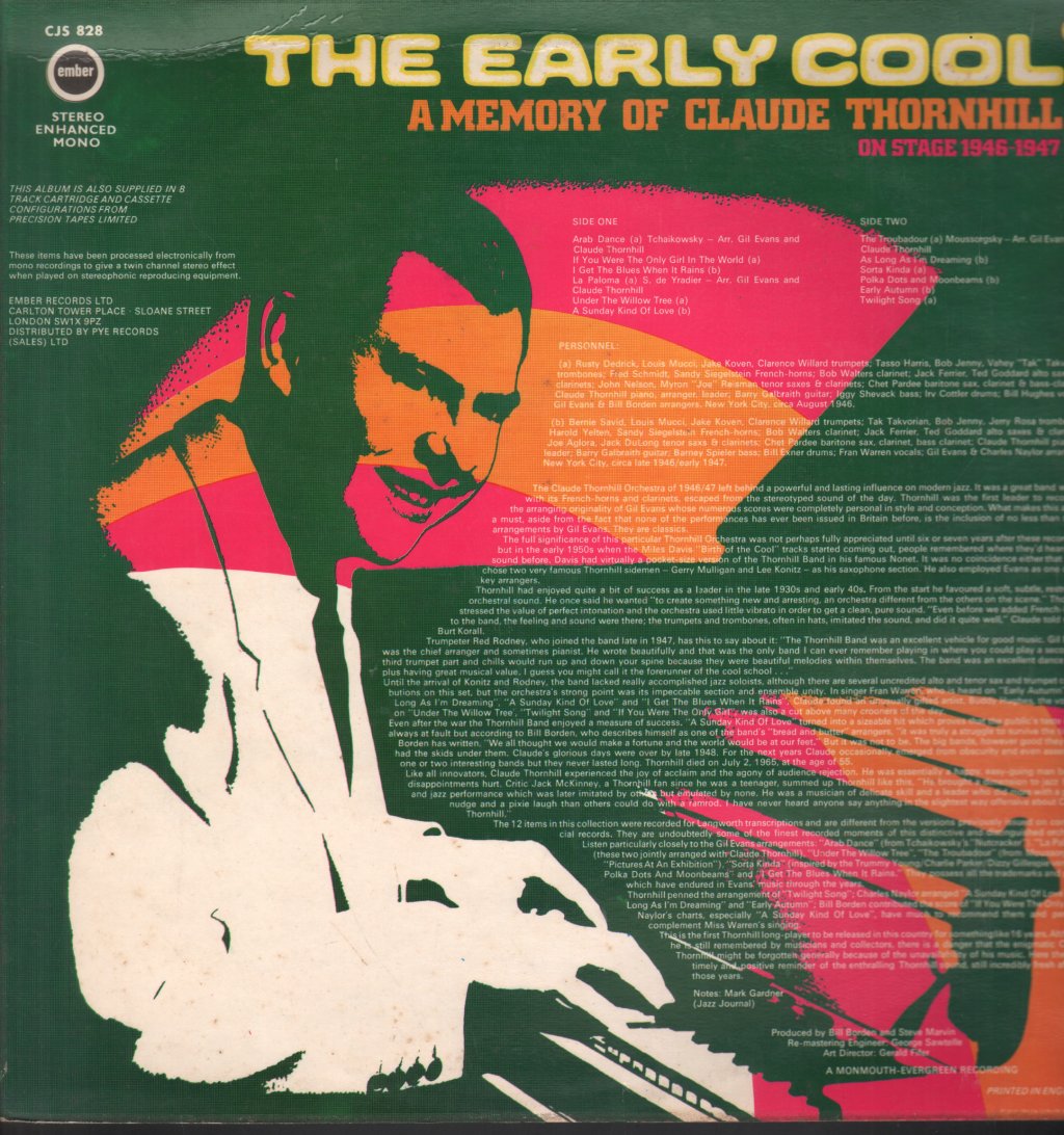 Claude Thornhill - Early Cool - Lp