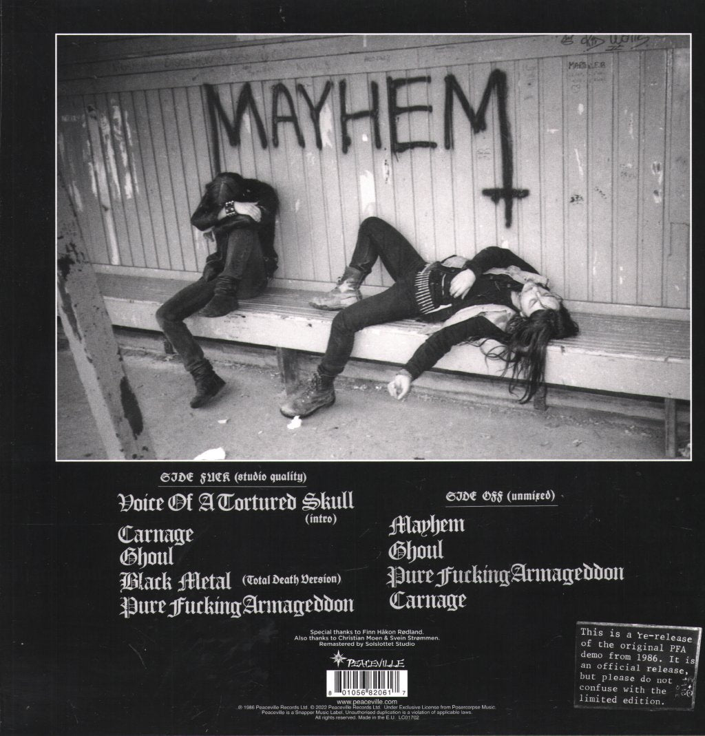 Mayhem - PFA Demos - Lp