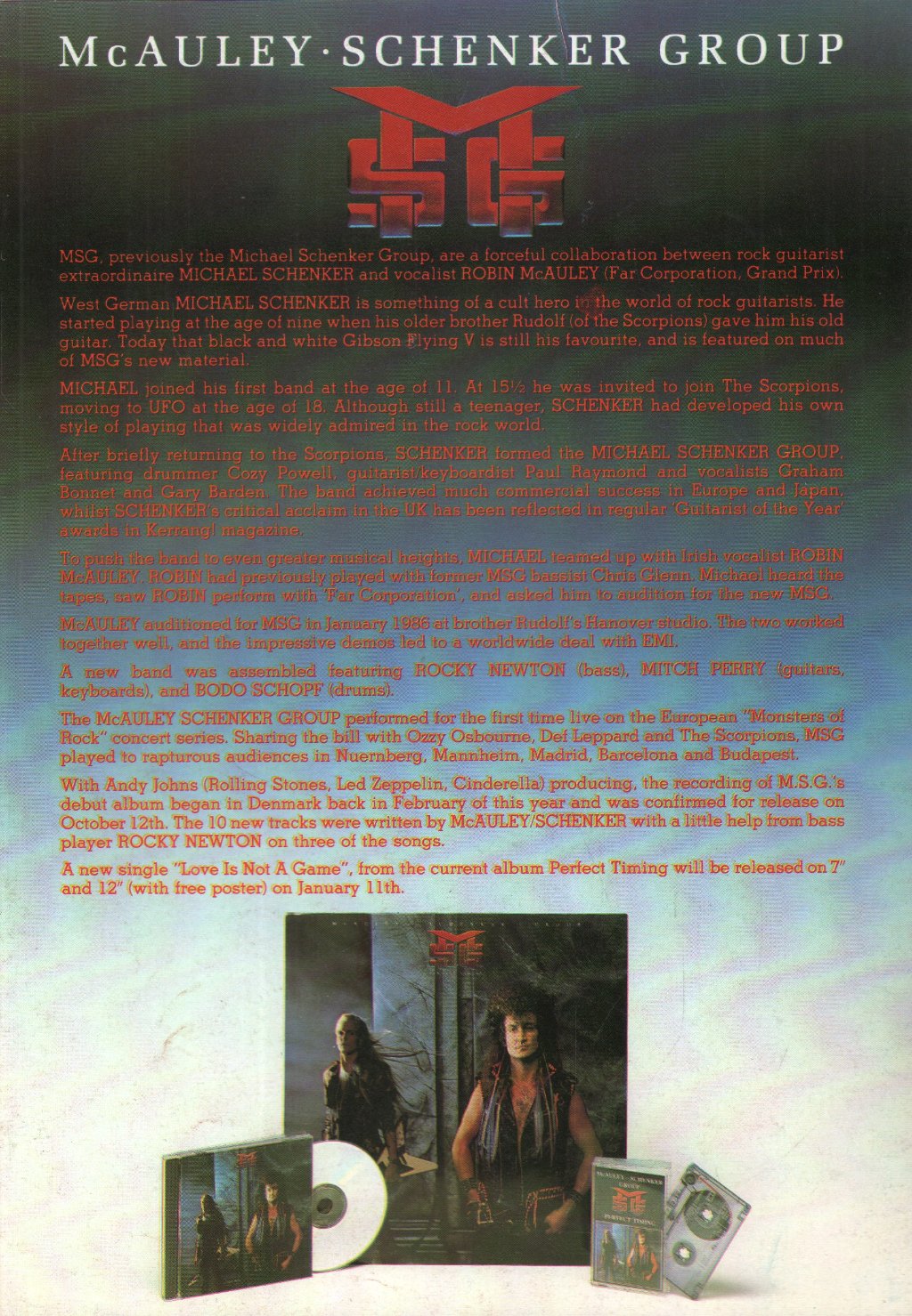 Mcauley Schenker Group - MSG - Leaflet
