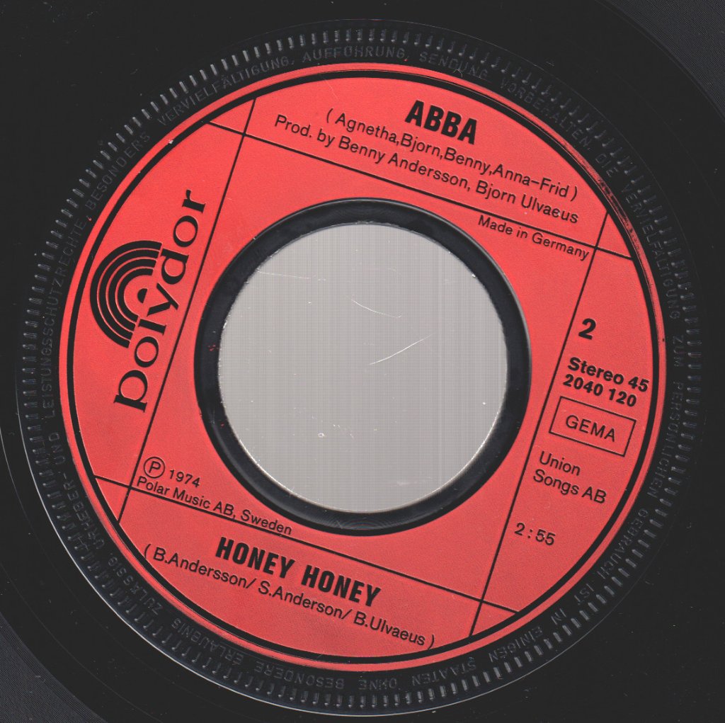 ABBA - Ring Ring / Honey Honey - 7 Inch