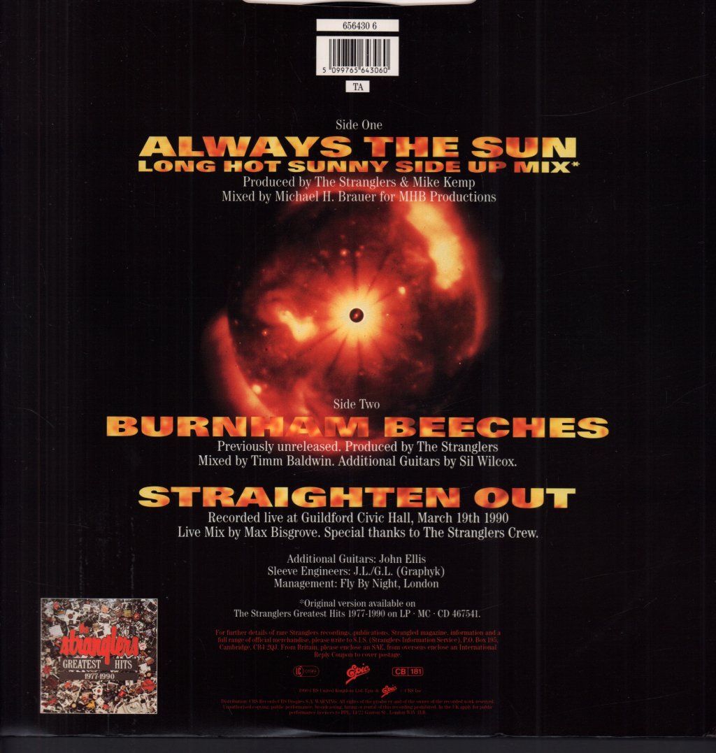 Stranglers - Always The Sun - 12 Inch