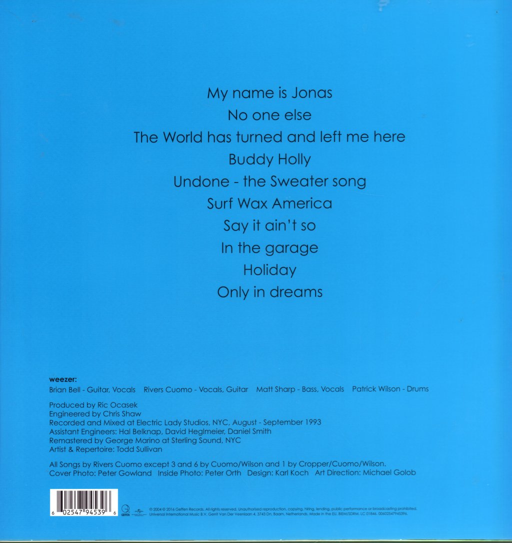 Weezer - Weezer - Lp