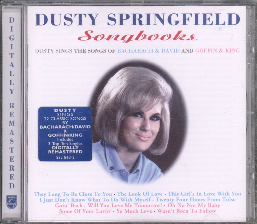 Dusty Springfield - Songbooks (Dusty Sings The Songs Of Bacharach & David And Goffin & King) - Cd