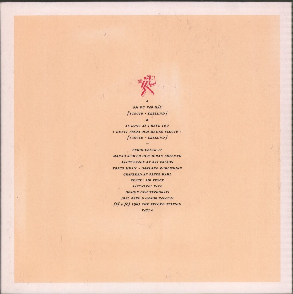 Ratata - Om Du Var Här - 7 Inch