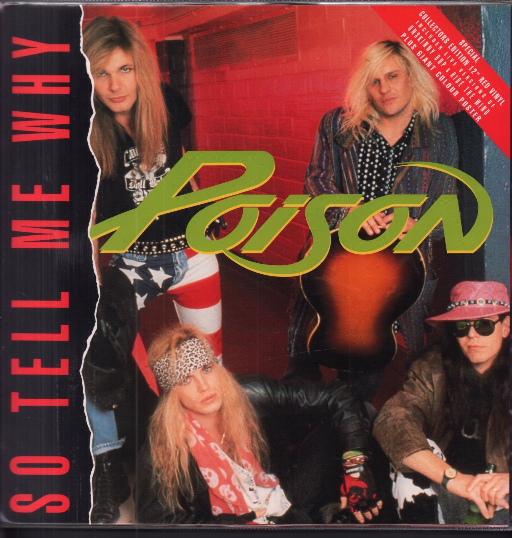 Poison - So Tell Me Why - 12 Inch