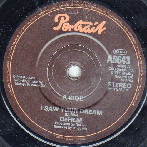 Defilm - I Saw Your Dream - 7 Inch