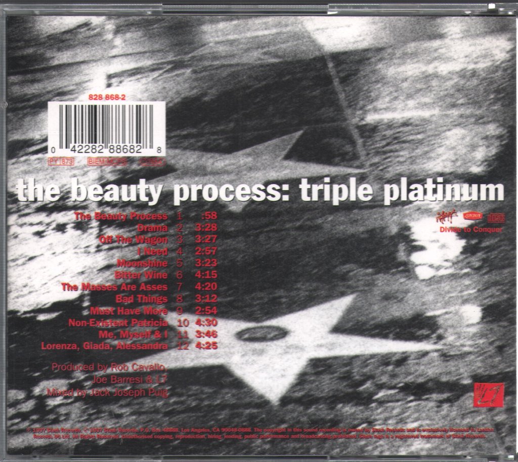 L7 - Beauty Process: Triple Platinum - Cd