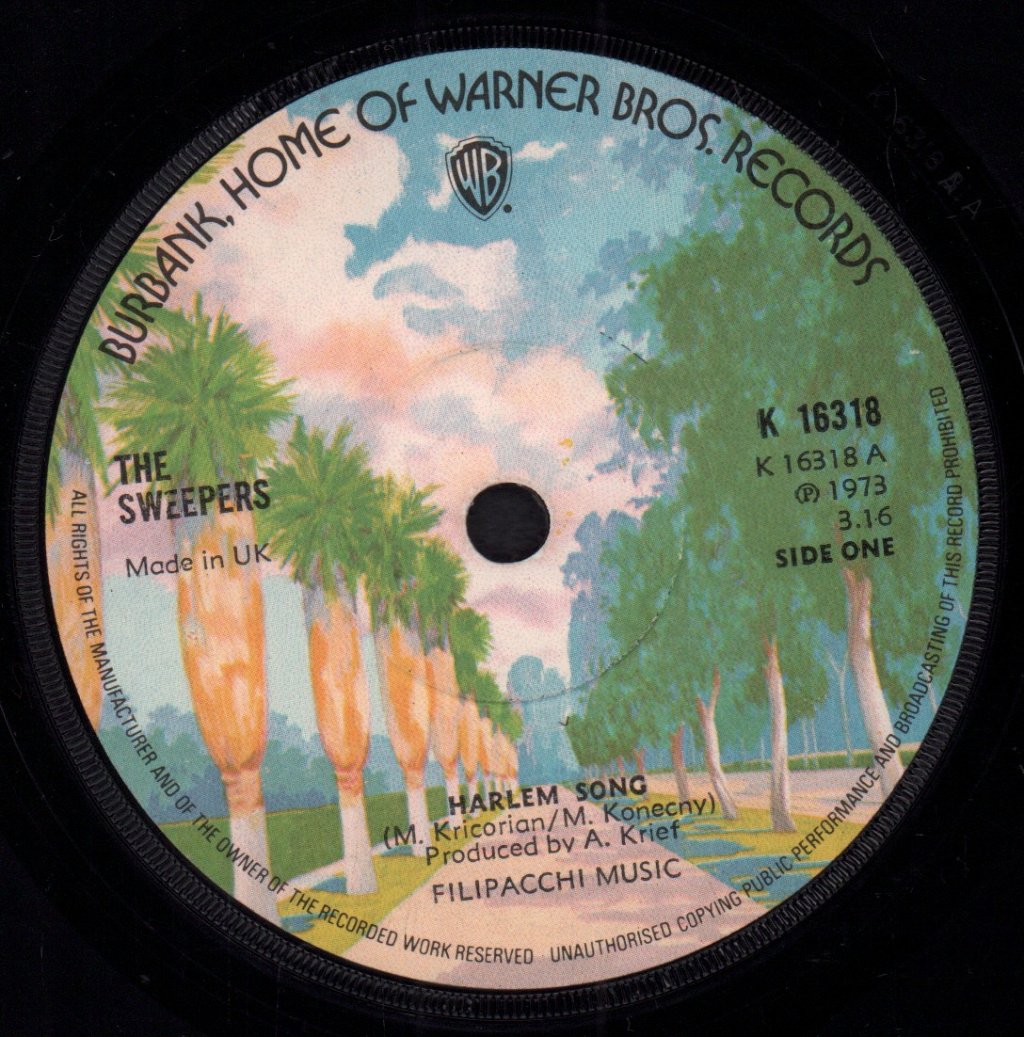 Sweepers - Harlem Song - 7 Inch