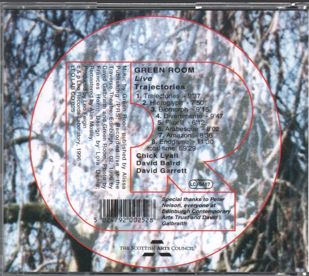 Green Room - Live Trajectories - Cd
