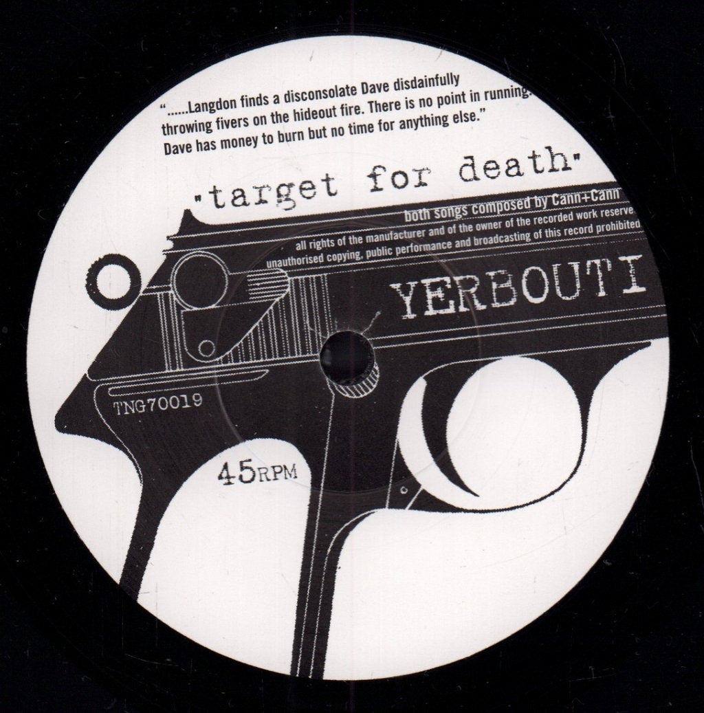 Yerbouti - Meltown/Target For Death - 7 Inch