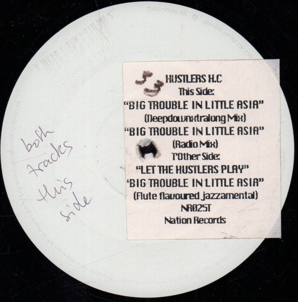 Hustlers H.c. - Big Trouble In Little Asia / Let The Hustlers Play - 12 Inch