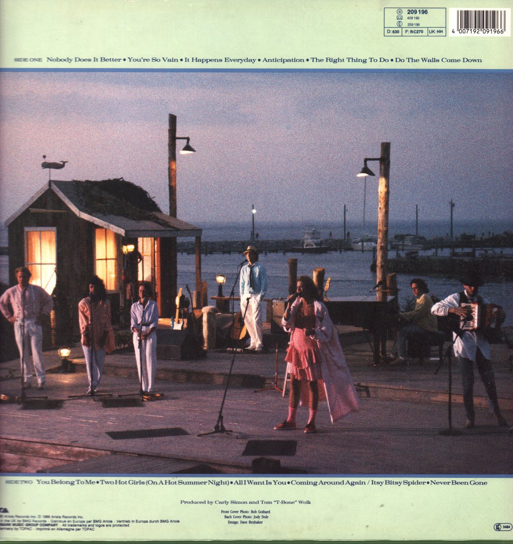 Carly Simon - Greatest Hits Live - Lp