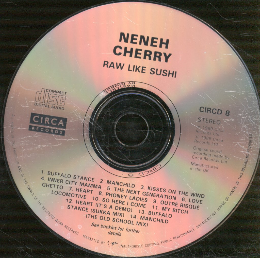 Neneh Cherry - Raw Like Sushi - Cd