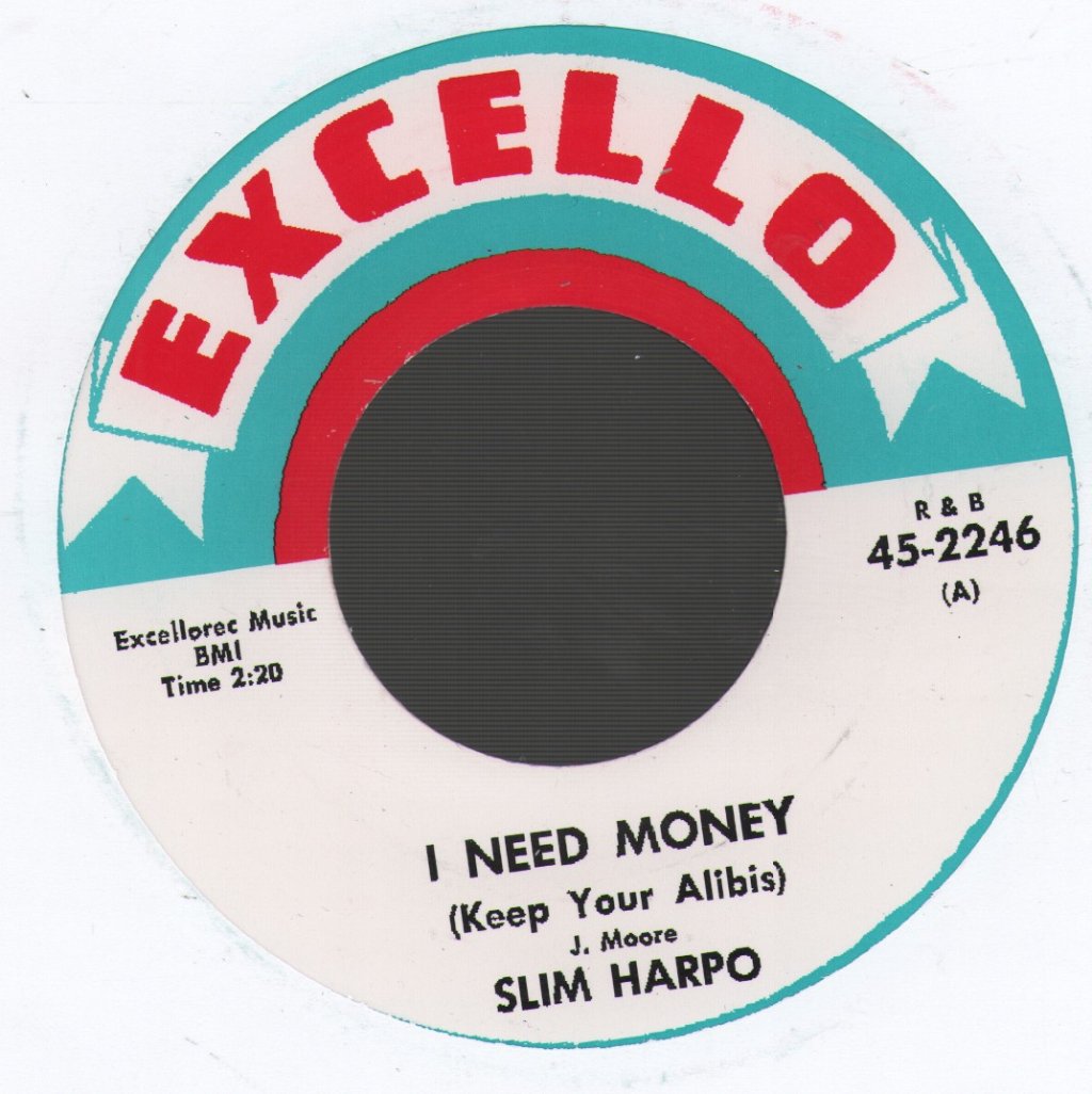 Slim Harpo - I Need Money - 7 Inch