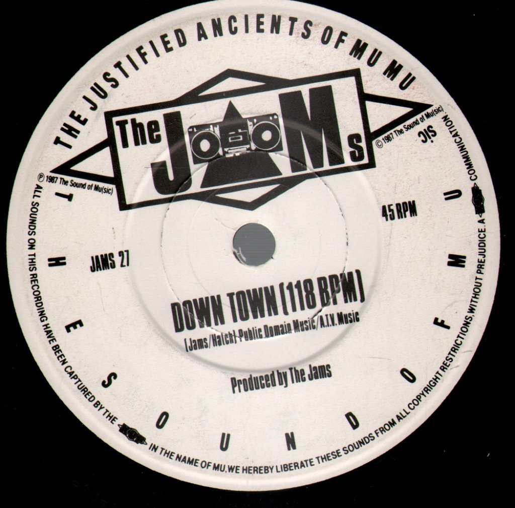 Jams - Down Town - 7 Inch