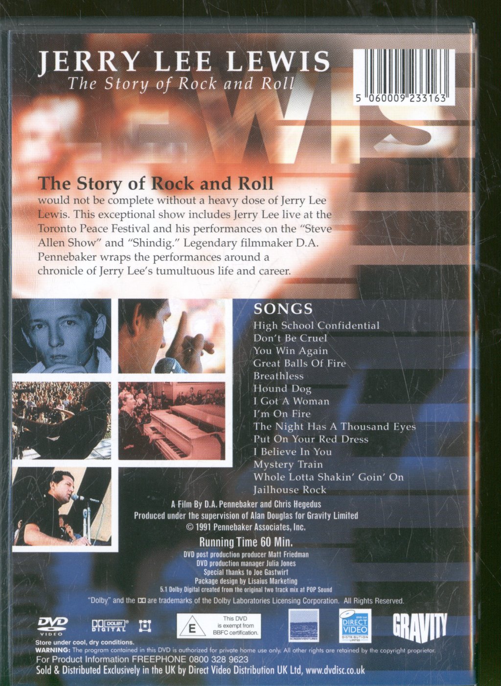 Jerry Lee Lewis - Story Of Rock And Roll - Dvd
