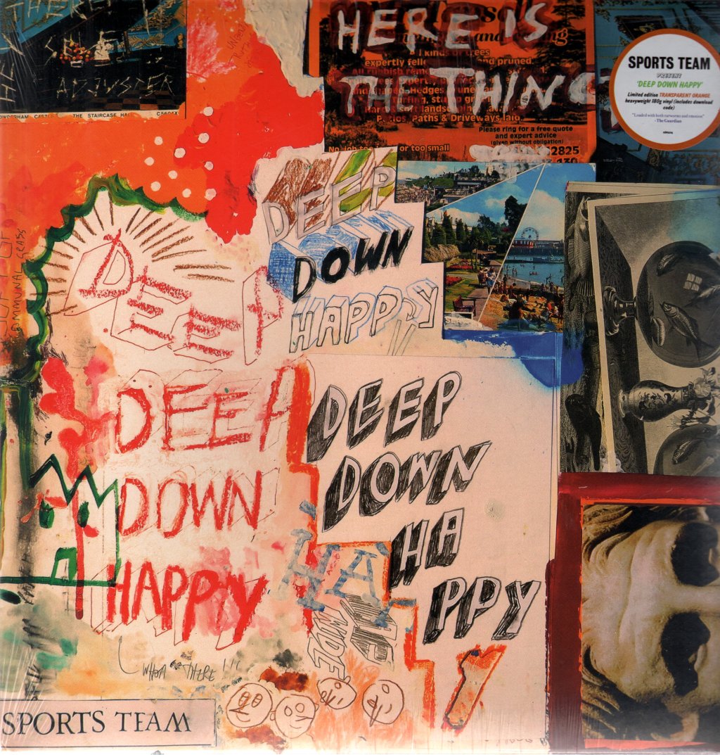 Sports Team - Deep Down Happy - Lp