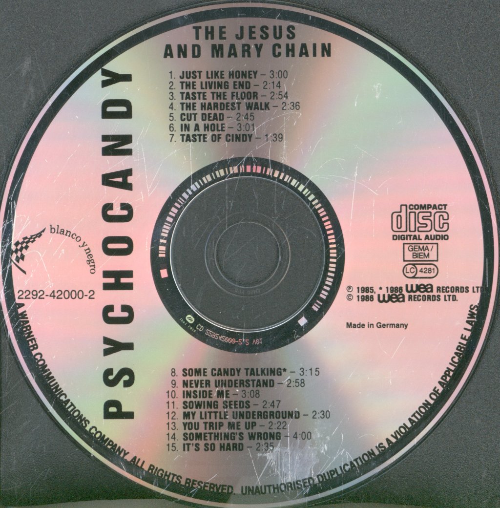 Jesus And Mary Chain - Psychocandy - Cd