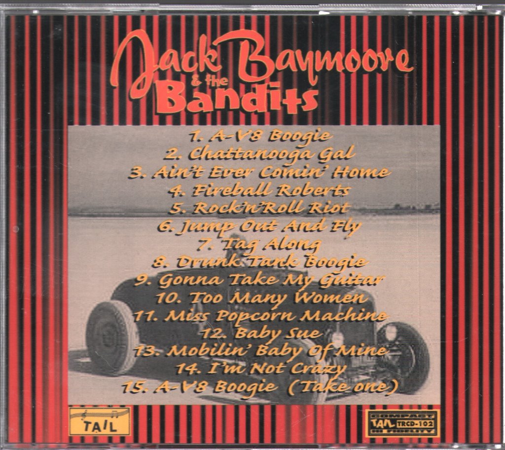 Jack Baymoore And The Bandits - AV-8 Boogie - Cd