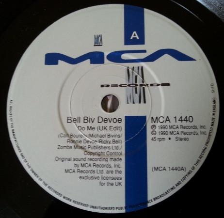 Bell Biv Devoe - Do Me! - 7 Inch