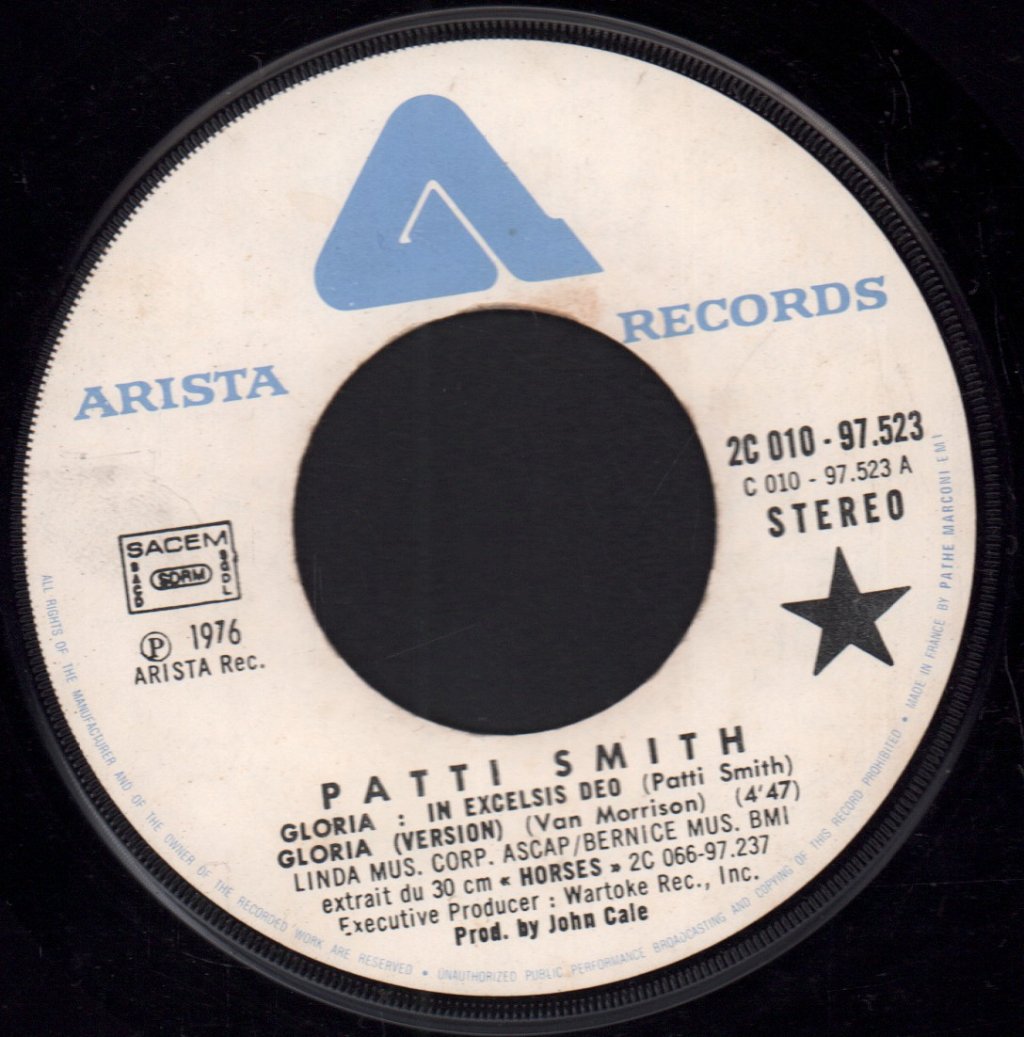 Patti Smith Group - Gloria - 7 Inch