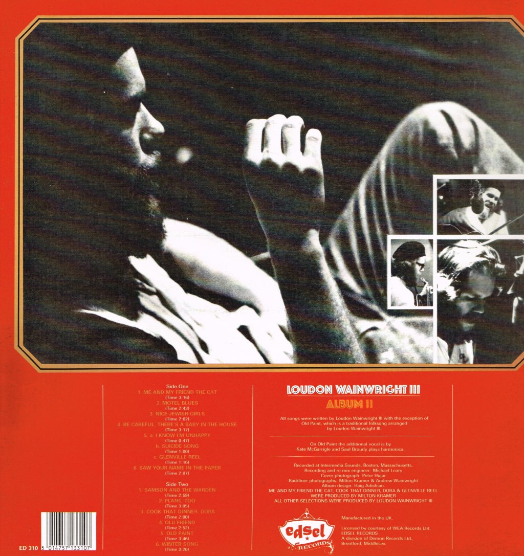 Loudon Wainwright 3 - Album II - Lp
