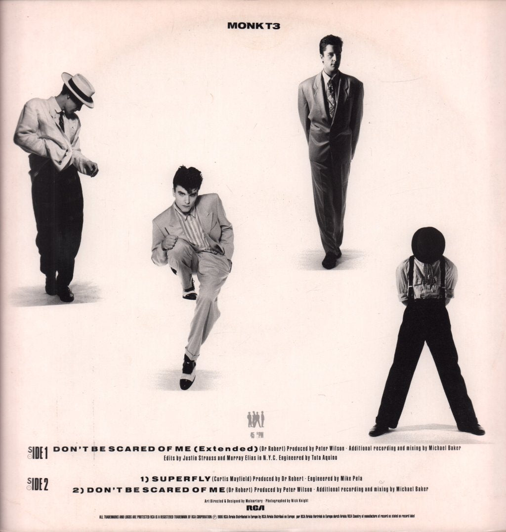 Blow Monkeys - Don't Be Scared Of Me - 12 Inch