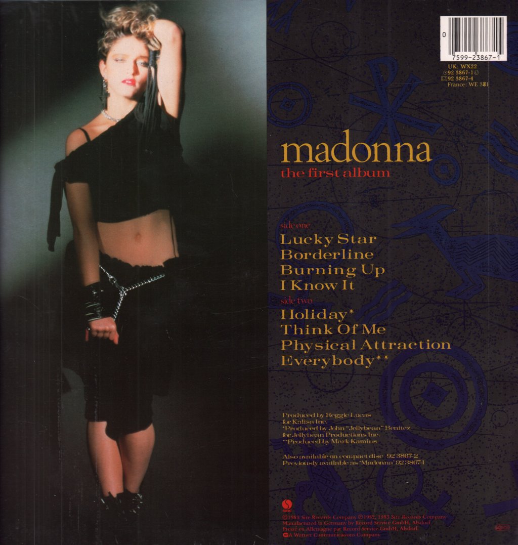 Madonna - First Album - Lp