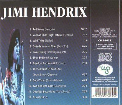 Jimi Hendrix - Jimi Hendrix - Cd