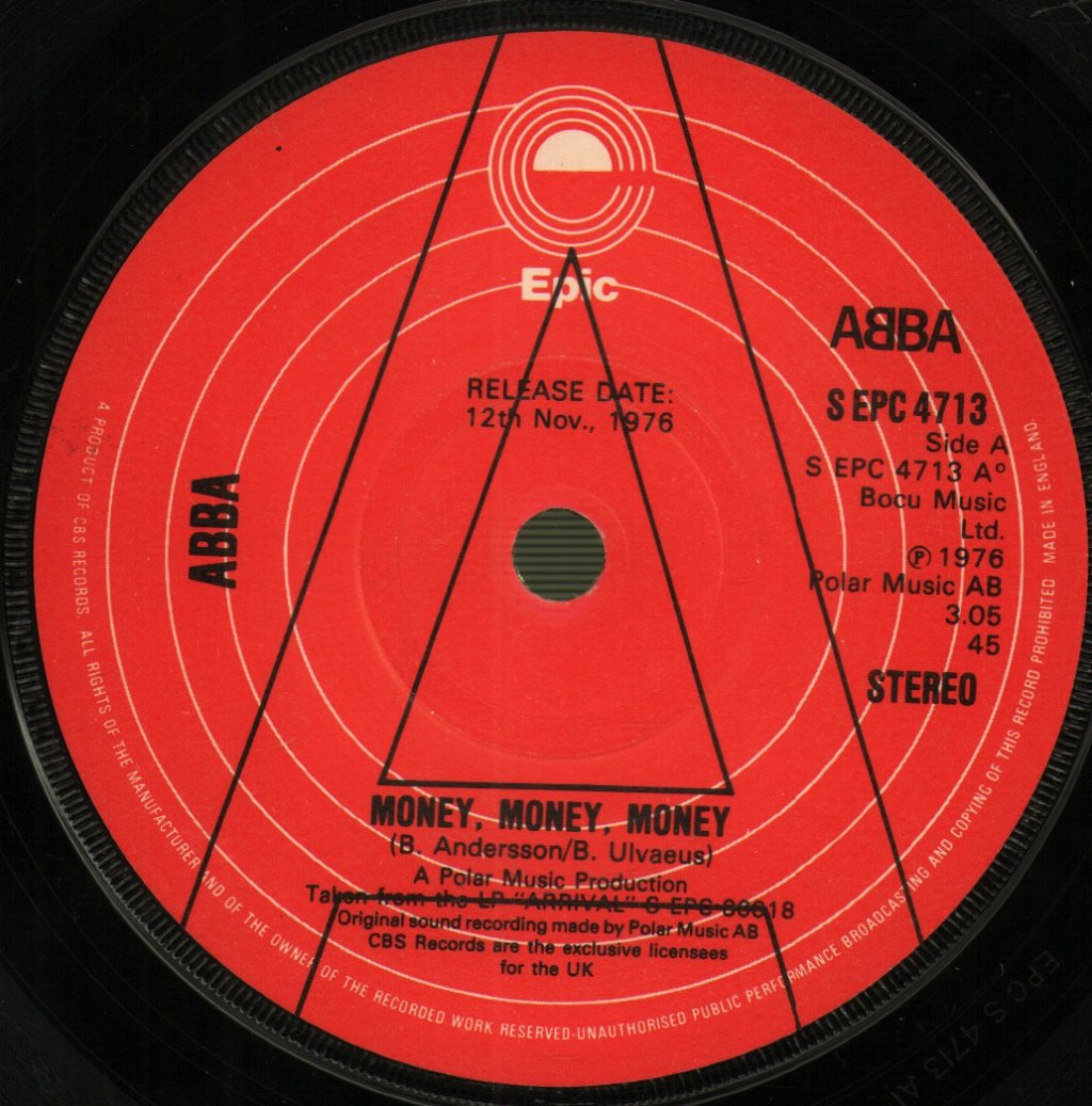 ABBA - Money, Money, Money - 7 Inch