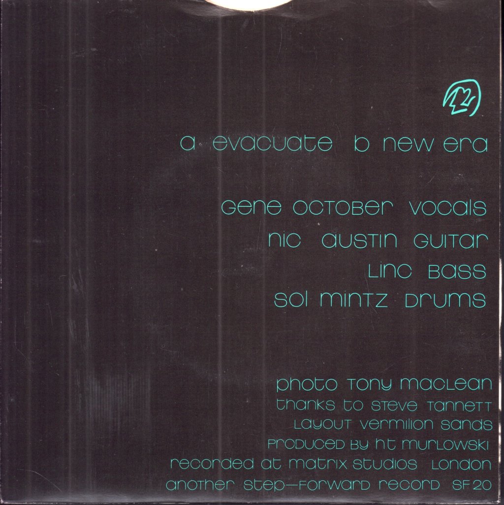 Chelsea - Evacuate - 7 Inch