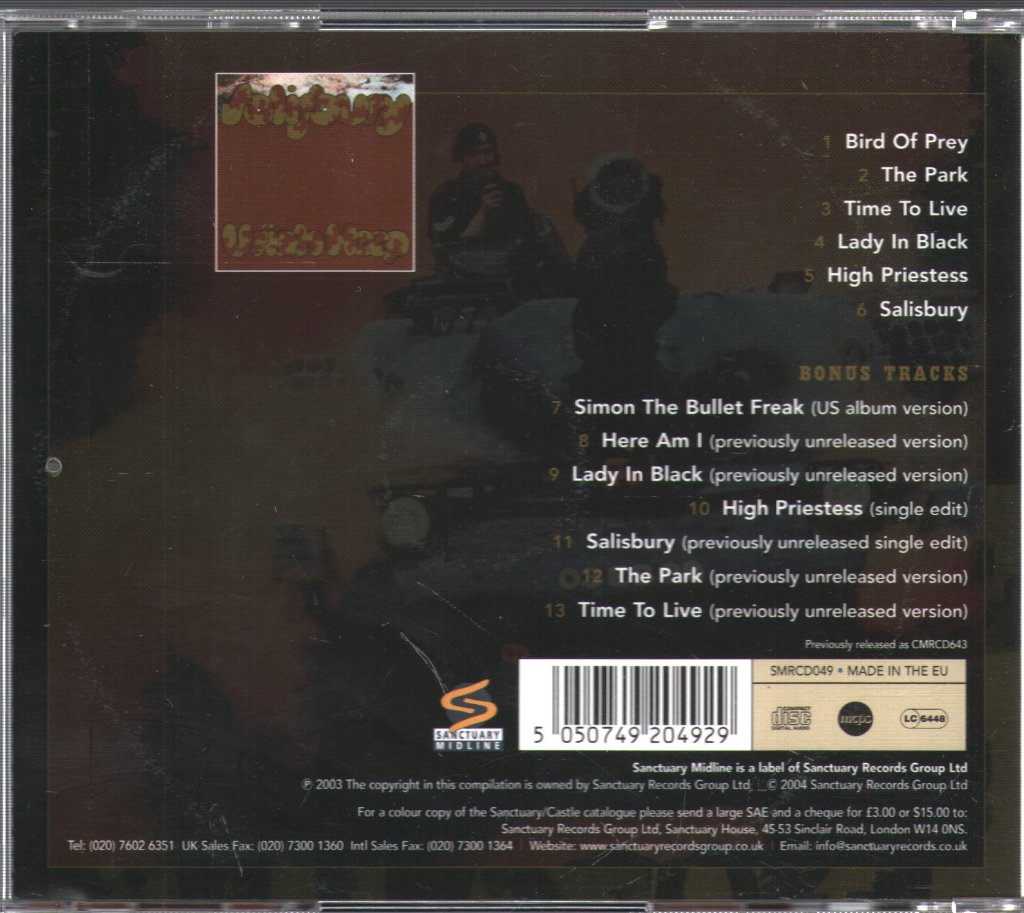 Uriah Heep - Salisbury - Cd