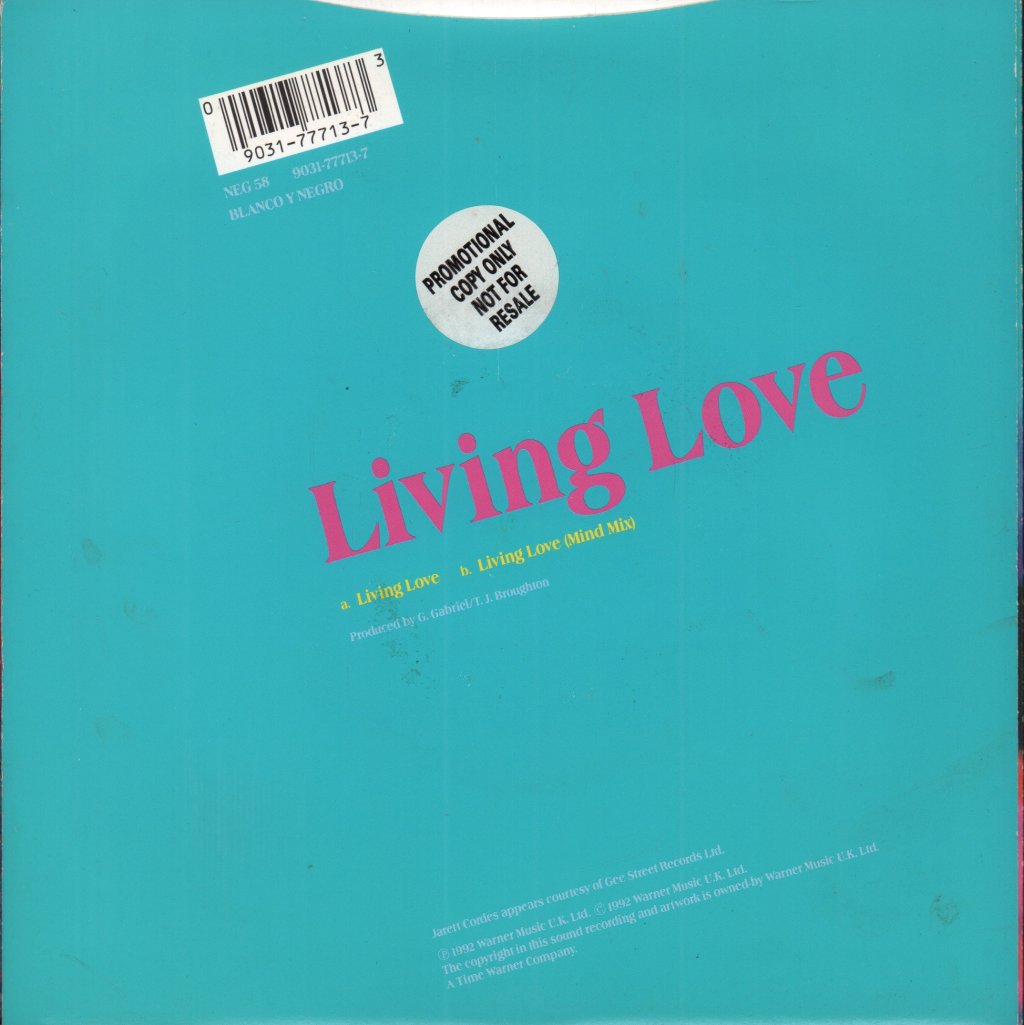 Colour Of Love - Living Love - 7 Inch