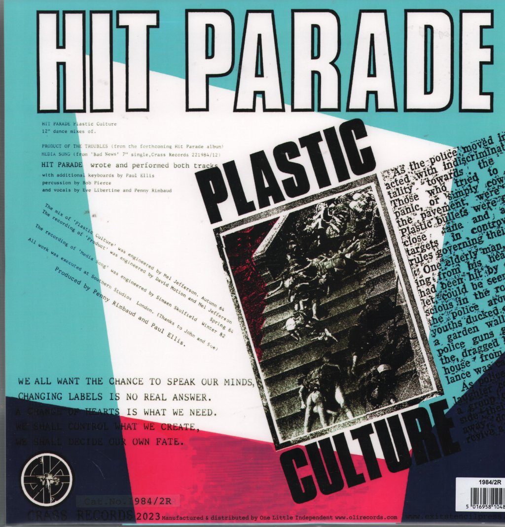 Hit Parade - Plastic Culture - 12 Inch