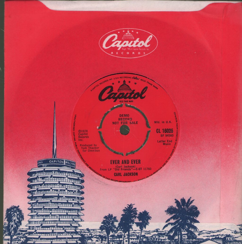 Carl Jackson - Lil' Jimmy - 7 Inch