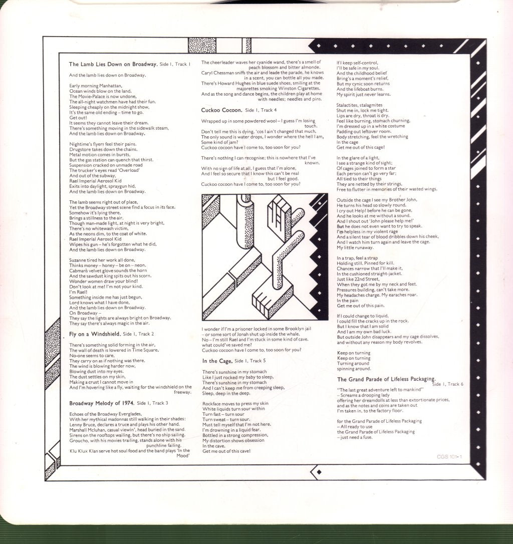 Genesis - Lamb Lies Down On Broadway - Double Lp
