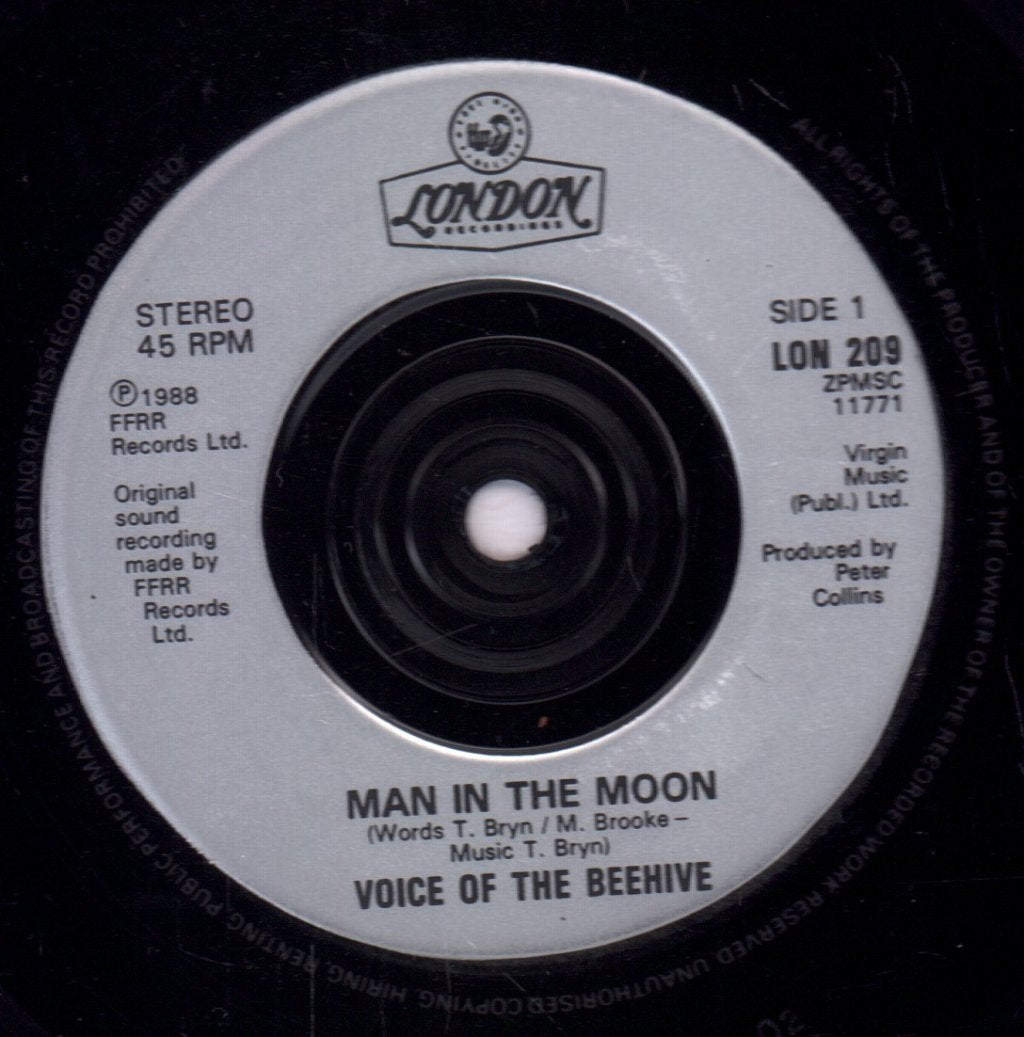 Voice Of The Beehive - Man In The Moon - 7 Inch