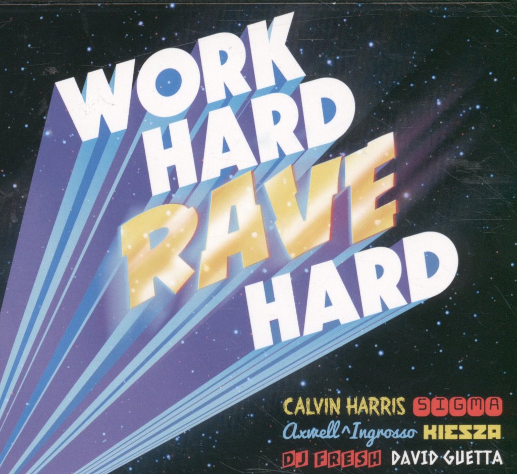 Various Artists - Work Hard Rave Hard - Double Cd