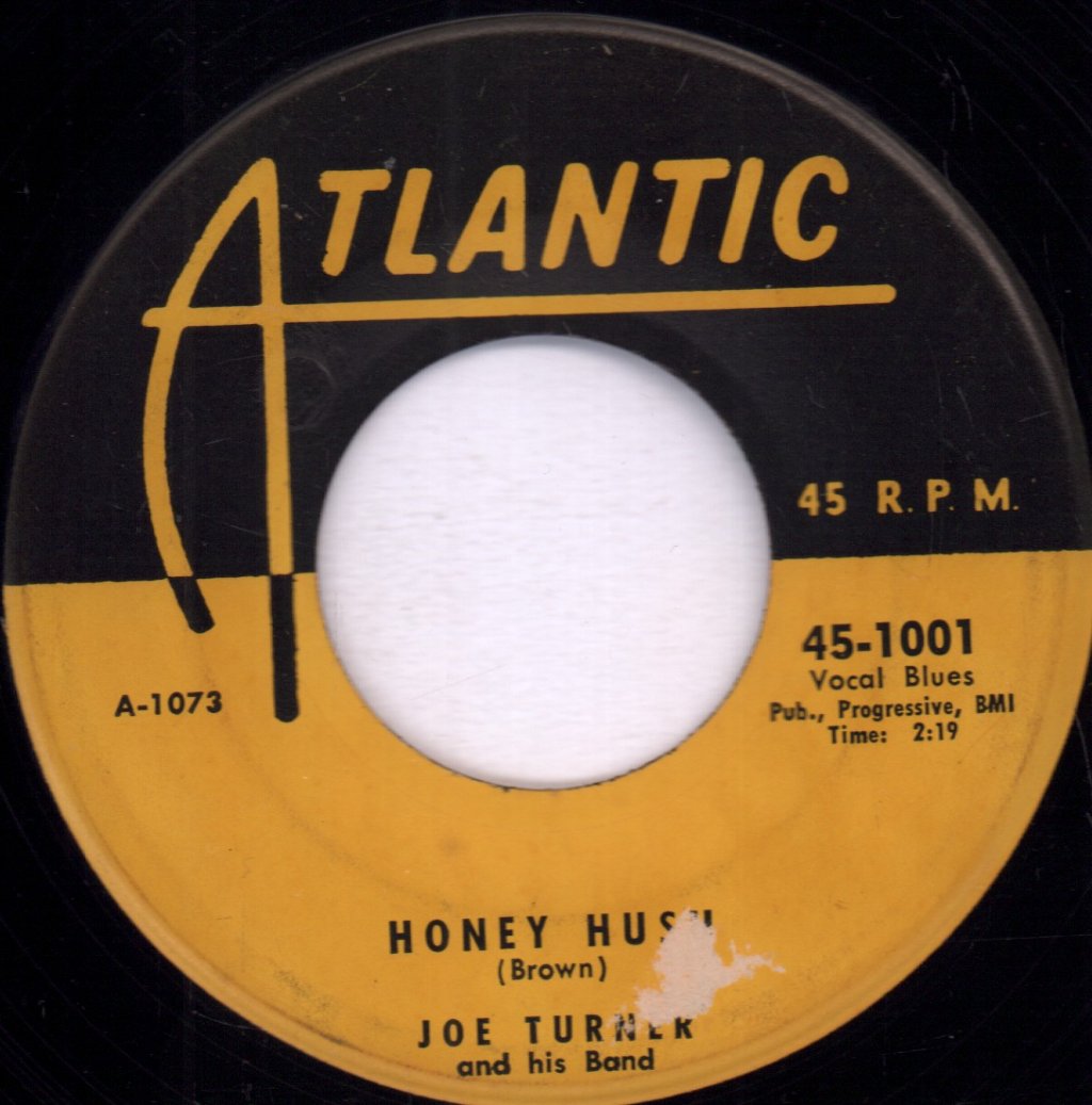 Joe Turner And His Band - Honey Hush / Crawdad Hole - 7 Inch